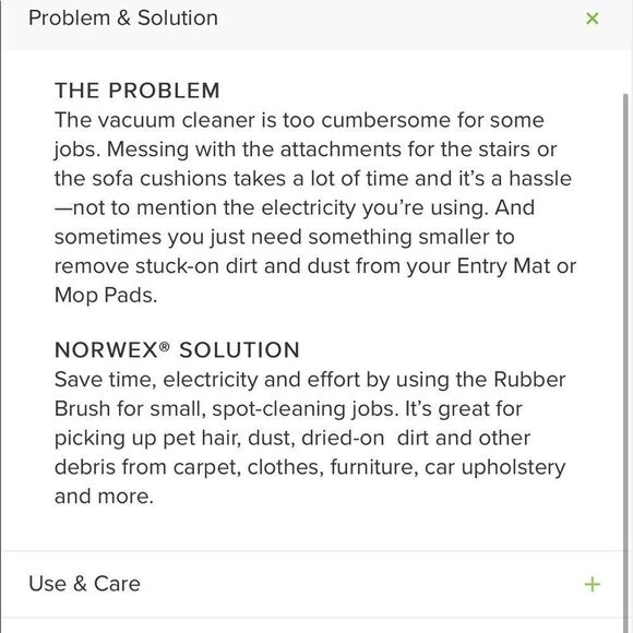 Norwex Rubber Brush - Picture 5 of 7